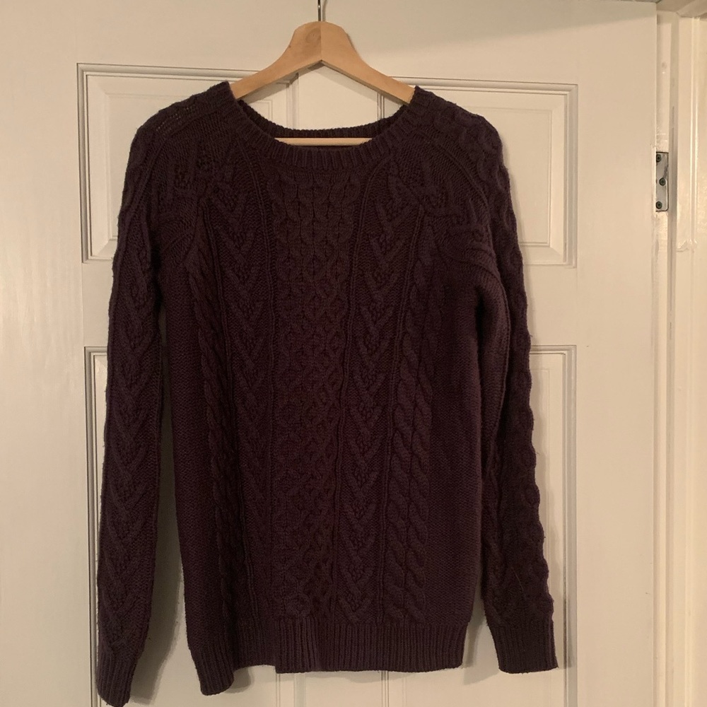 💜 Forever 21 contemporary purple sweater